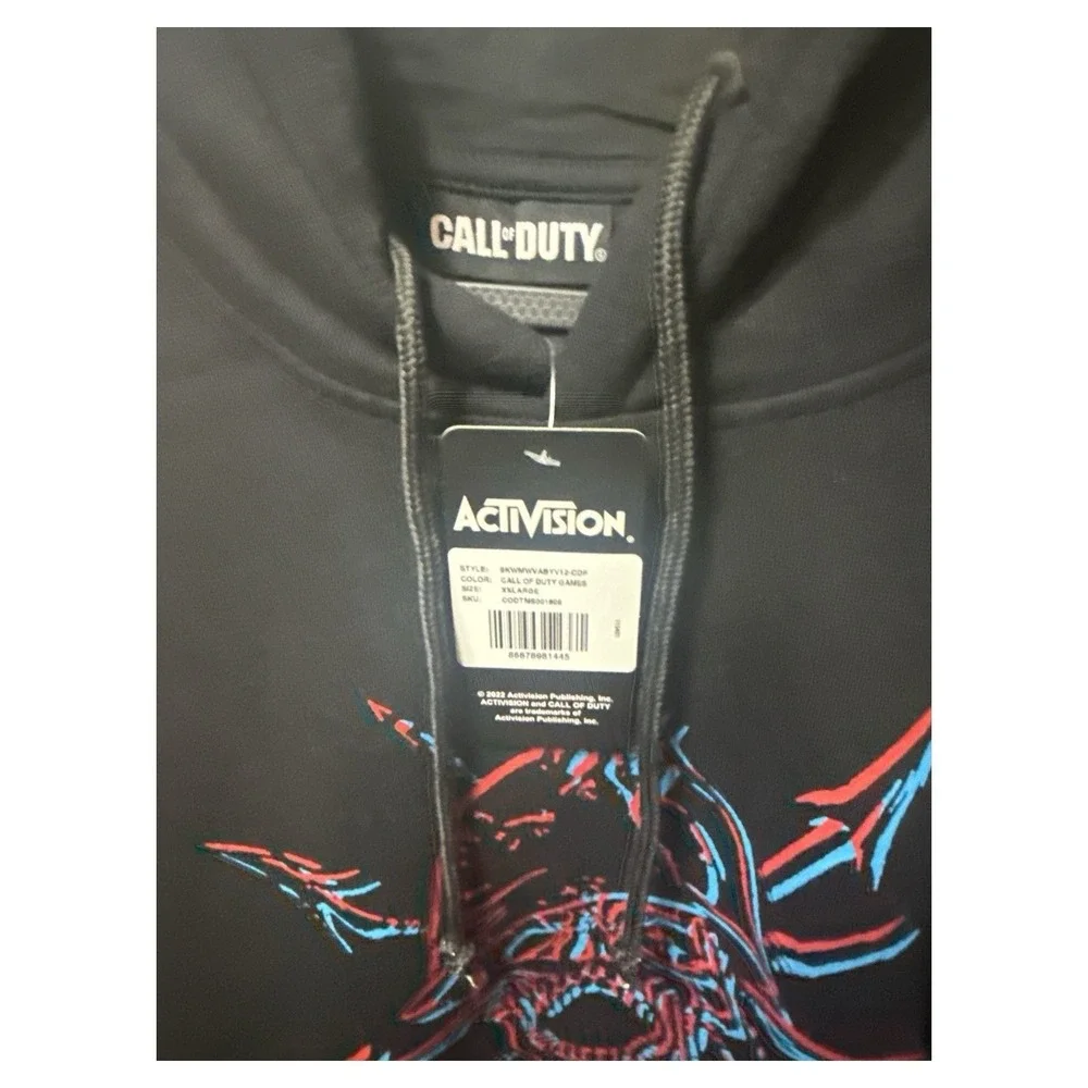 NWT‎ Call of Duty Graphic Hoodie by Activision XXL